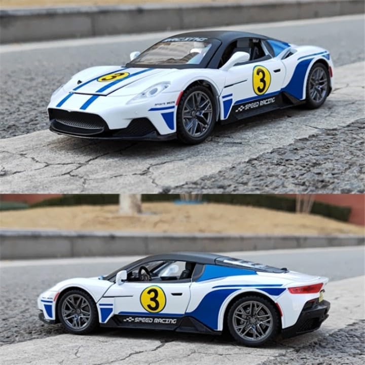 Maserati Mc20 Scale Model Diecast Metalcar - All Size