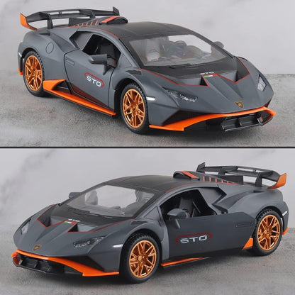 Lamborghini Huracán STO Model 1:24 Scale Diecast Car