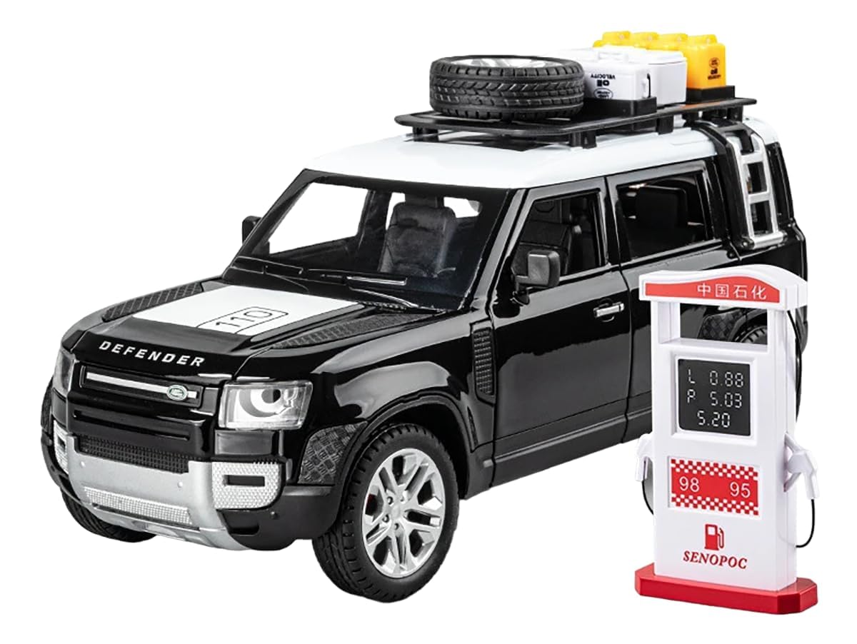 Land Rover Defender Vehicle Scale Model Diecast Metalcar - All Size