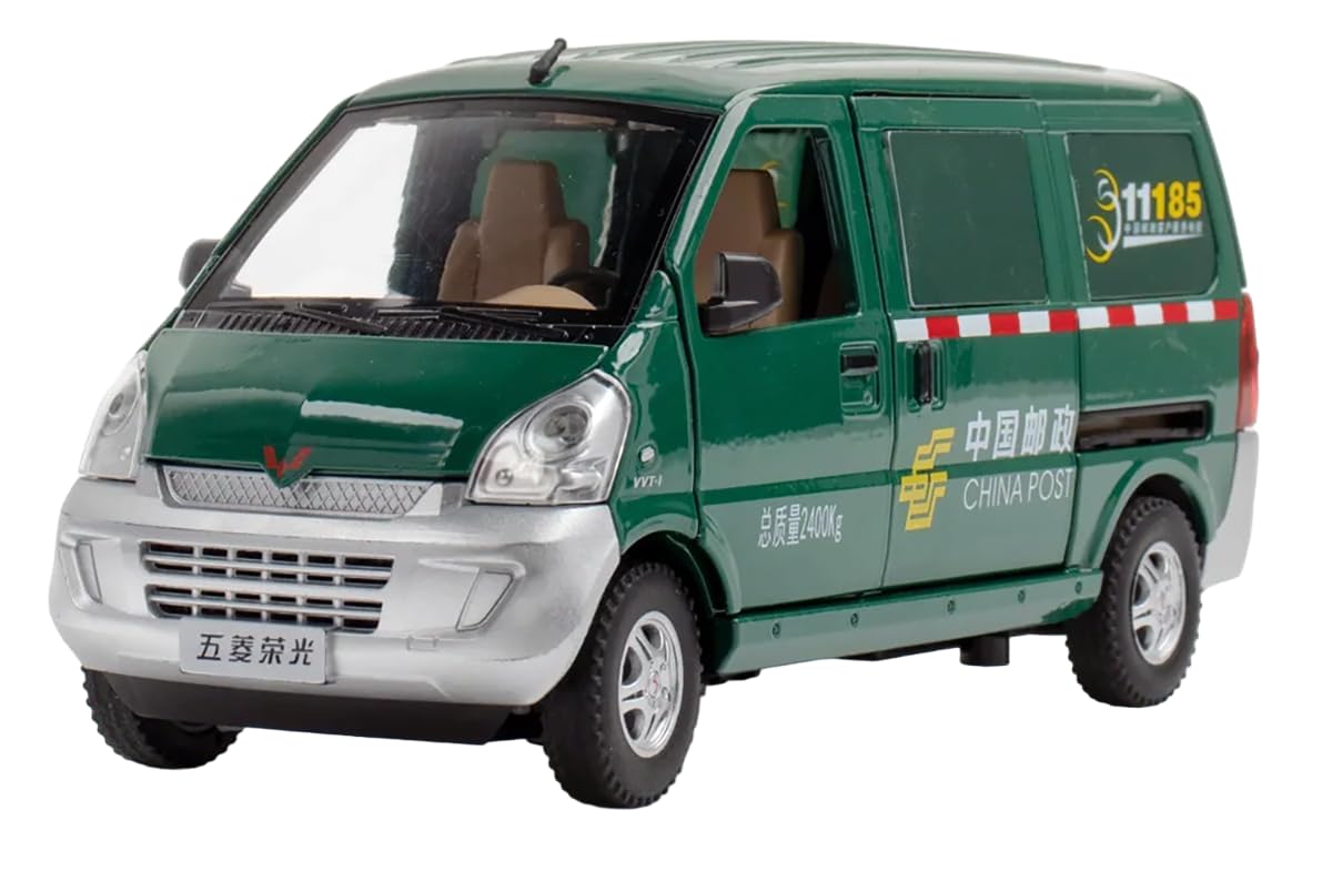 Wuling Postal Van Scale Model Diecast Metalcar - All Size