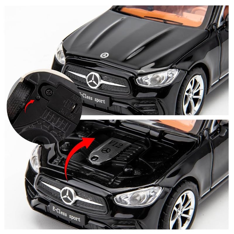 Mercedes-benz E300l Scale Model Diecast Metalcar - All Size