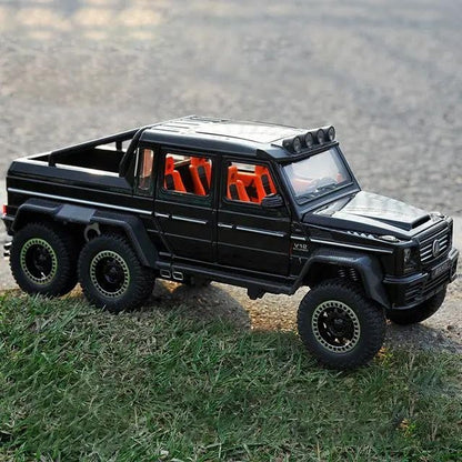 Mercedes 6x6 Scale Model Diecast Metalcar - All Size