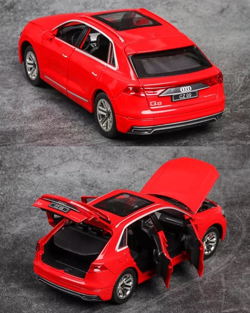 Audi Q8 Scale Model Diecast Metalcar - All Size