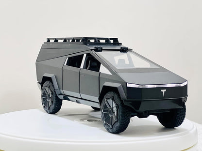 Tesla Cybertruck Camping Vehicle Scale Model Diecast Metalcar - All Size