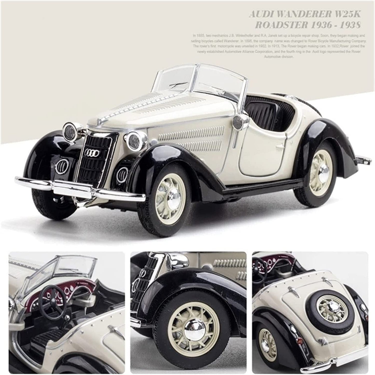Audi Rover Wanderer W-25k Scale Model Diecast Metalcar - All Size