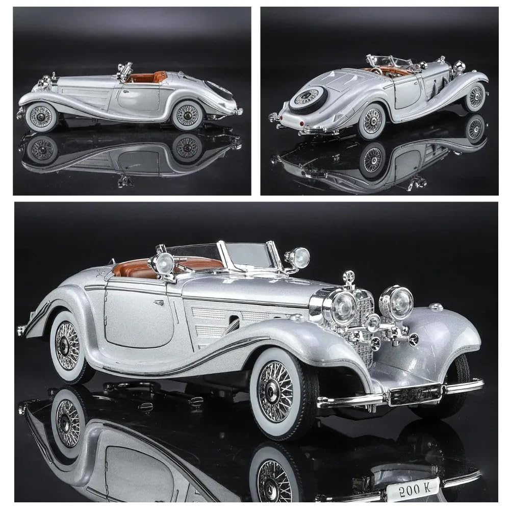1936 Mercedes-Benz 500K Type Special roadster diecast scale model collectible car