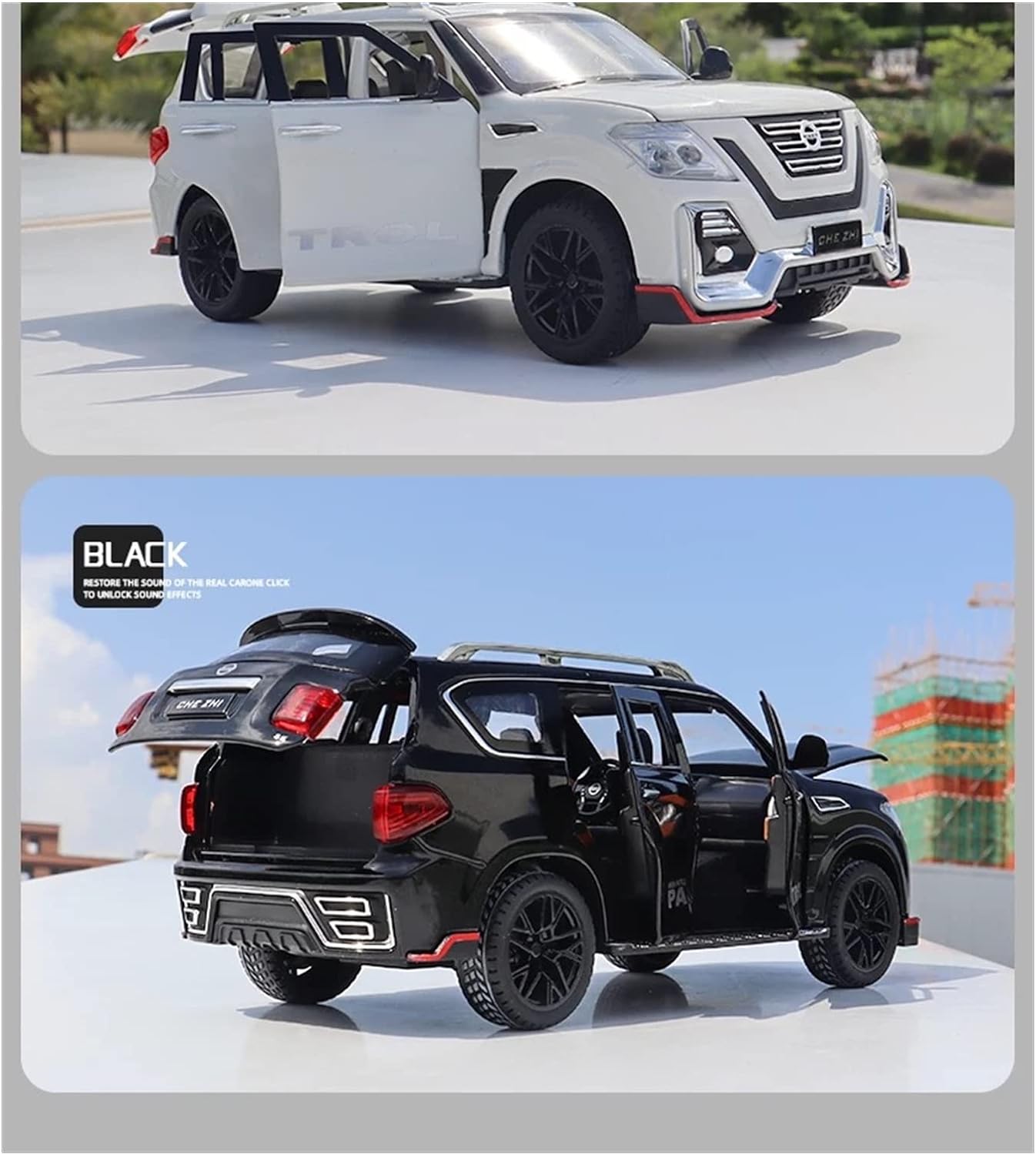 Big Size Car Diecast 1:24 Scale Model Petrol Alloy Metal Car [Size : 21Cm*9Cm*8Cm]