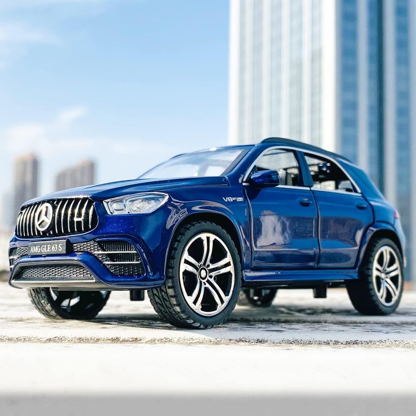 Mercedes Benz Gtr Gle 63s Scale Model Diecast Metalcar - All Size