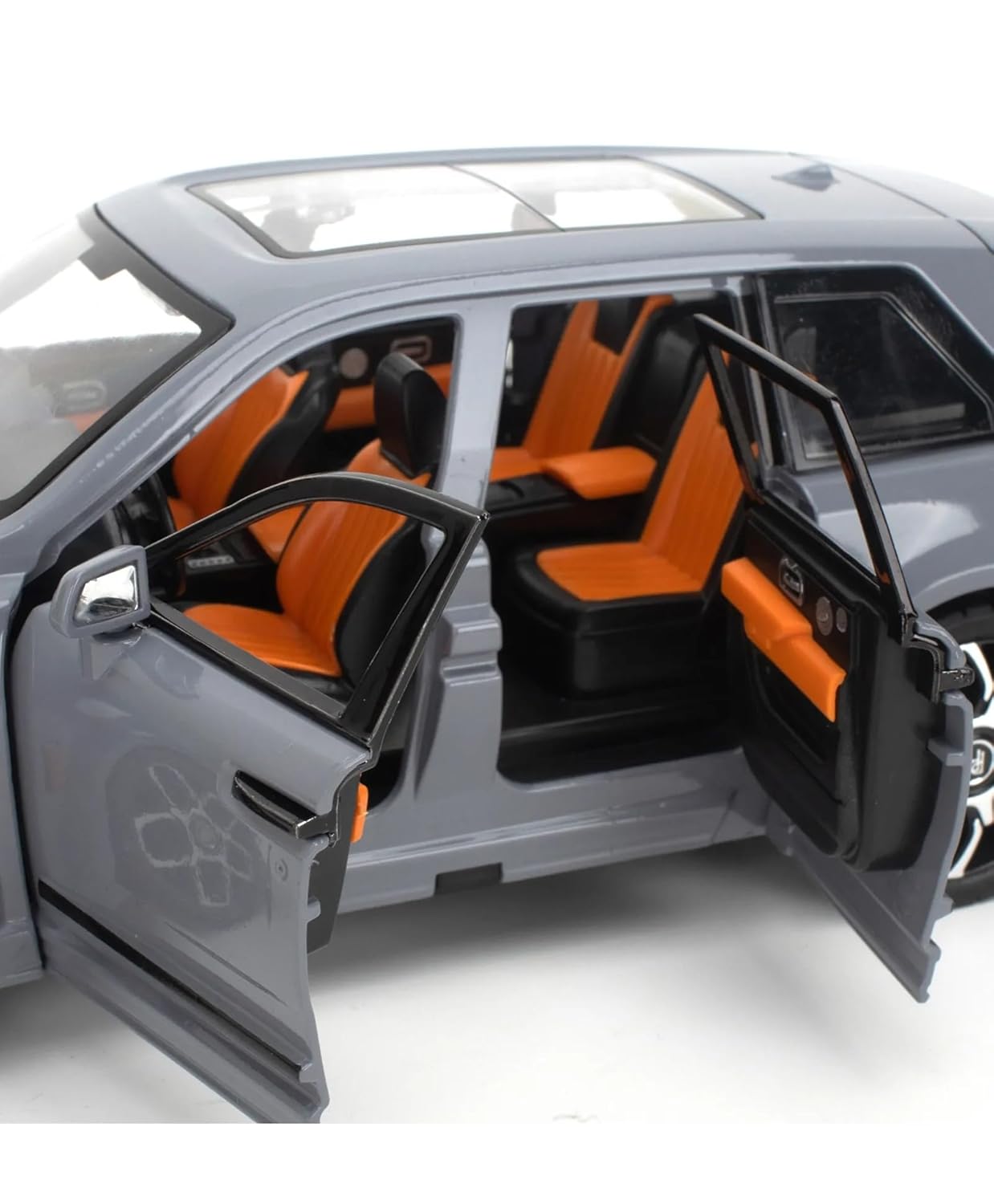 Rolls Royce Cullinan Gray Scale Model Diecast Metalcar - All Size