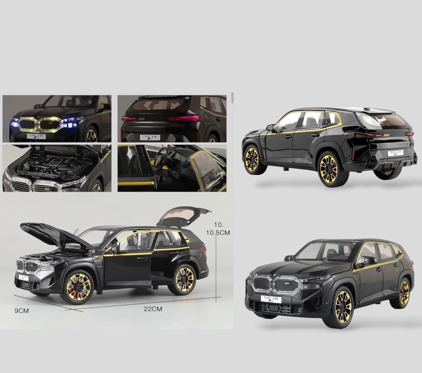 Bmw Xm The Scale Model Diecast Metalcar - All Size