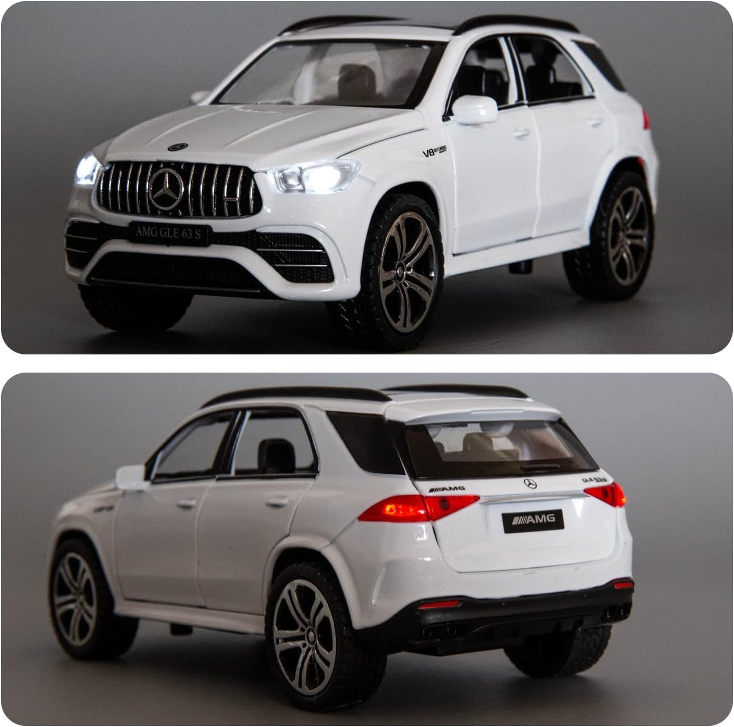 Mercedes Benz Gtr Gle 63s Scale Model Diecast Metalcar - All Size
