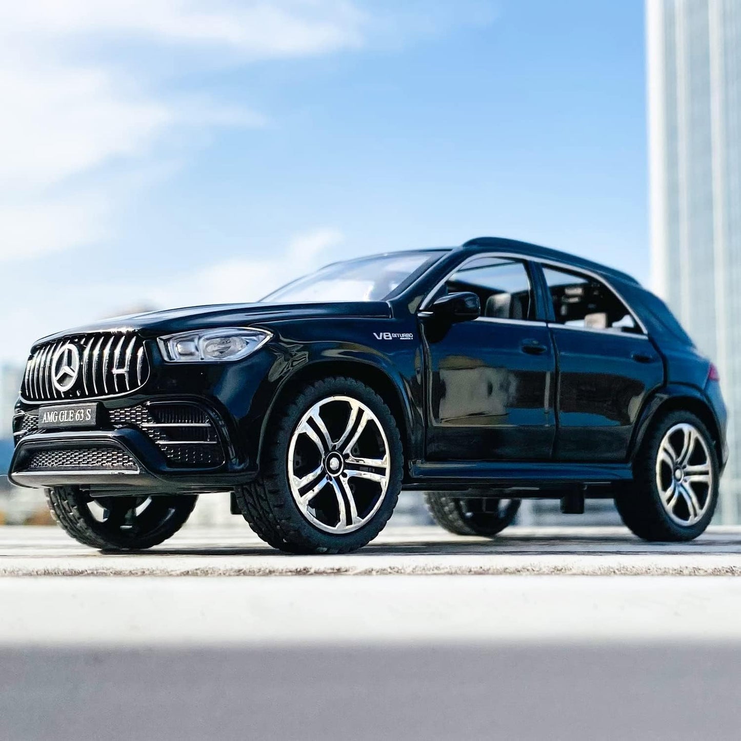 Mercedes Benz Gtr Gle 63s Scale Model Diecast Metalcar - All Size