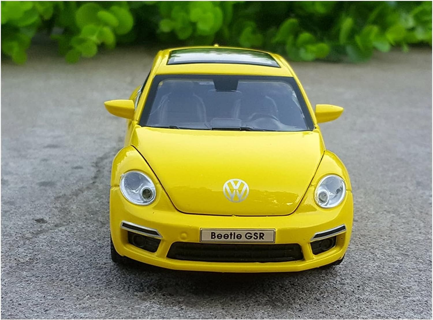 Volkswagen Beetle 1:2 Diecast Scale Model Metal Pull Back Toy car for Kids with Openable Doors & Light, Music Toy Vehicle for Kids【 MULTICOLOR 】