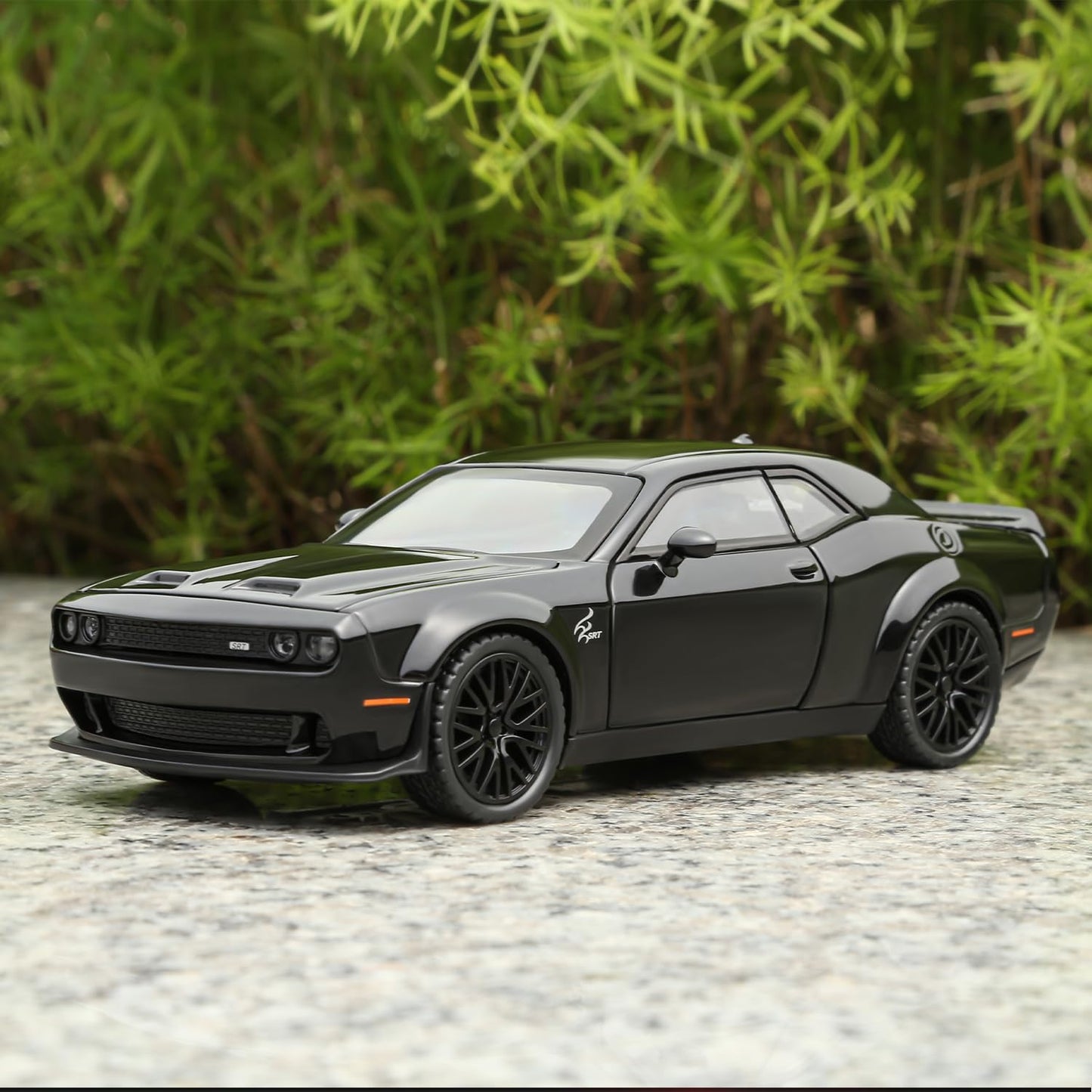 Dodge Challenger Hellcat Scale Model Diecast Metal Car - All Size