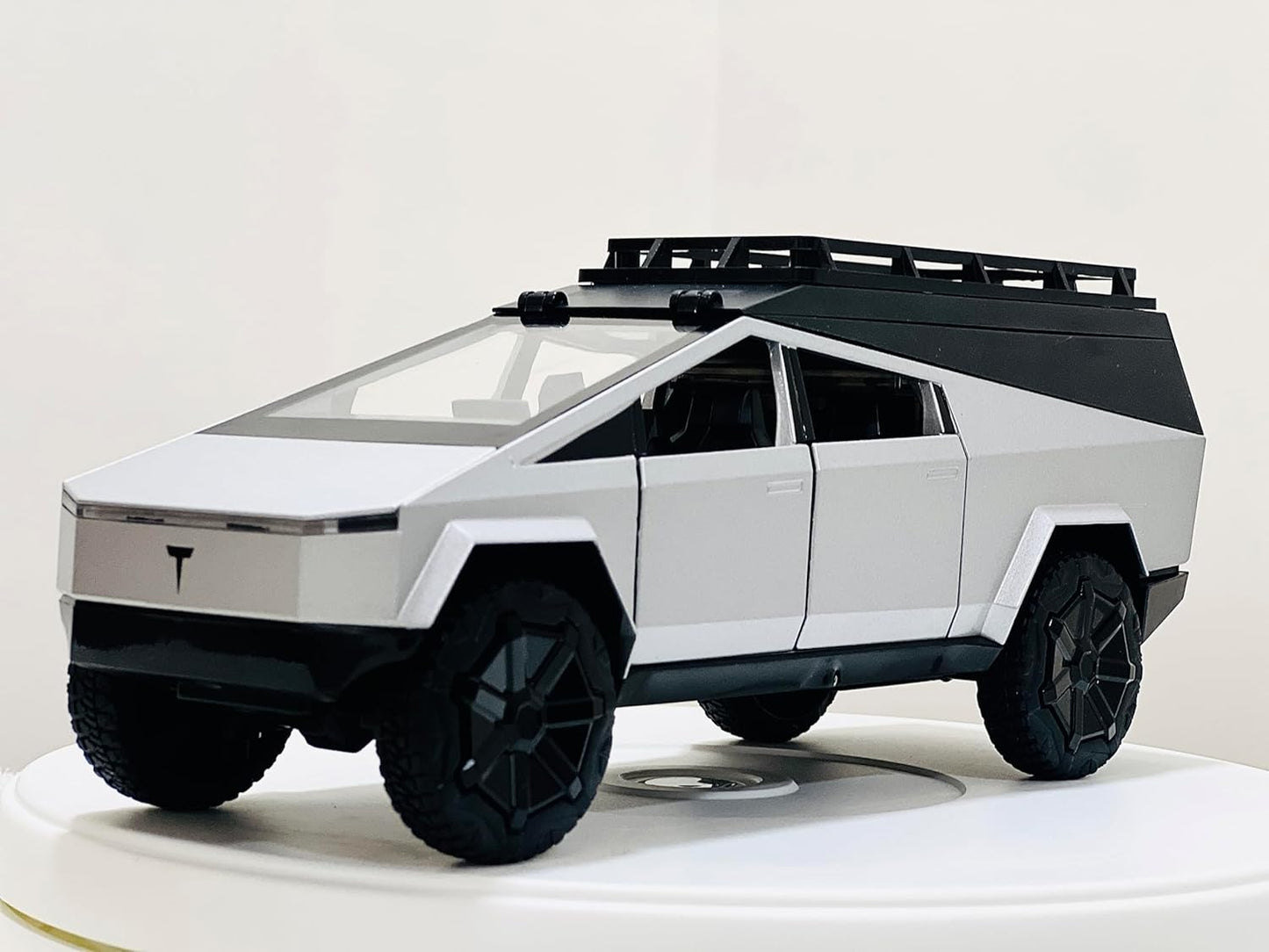 Tesla Cybertruck Camping Vehicle Scale Model Diecast Metalcar - All Size