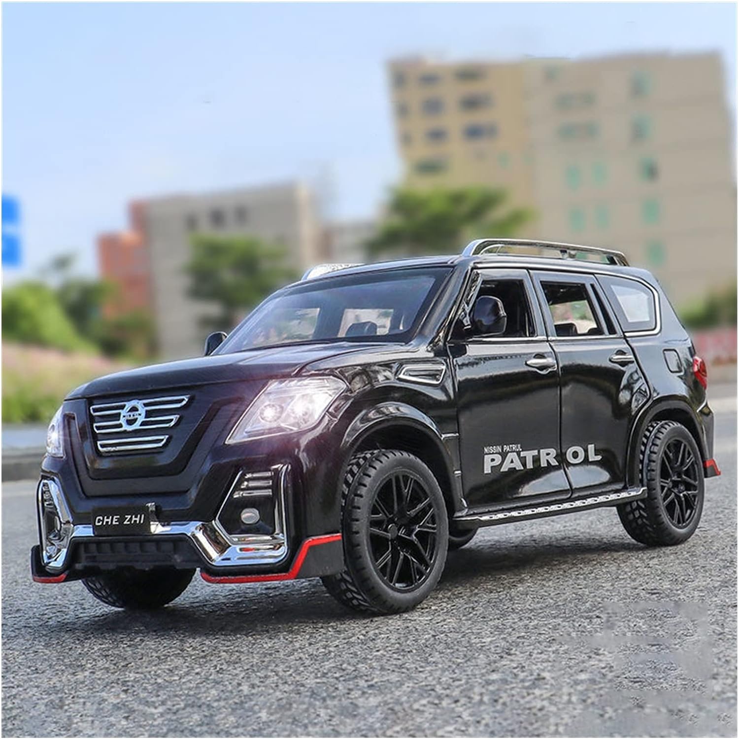 Big Size Car Diecast 1:24 Scale Model Petrol Alloy Metal Car [Size : 21Cm*9Cm*8Cm]