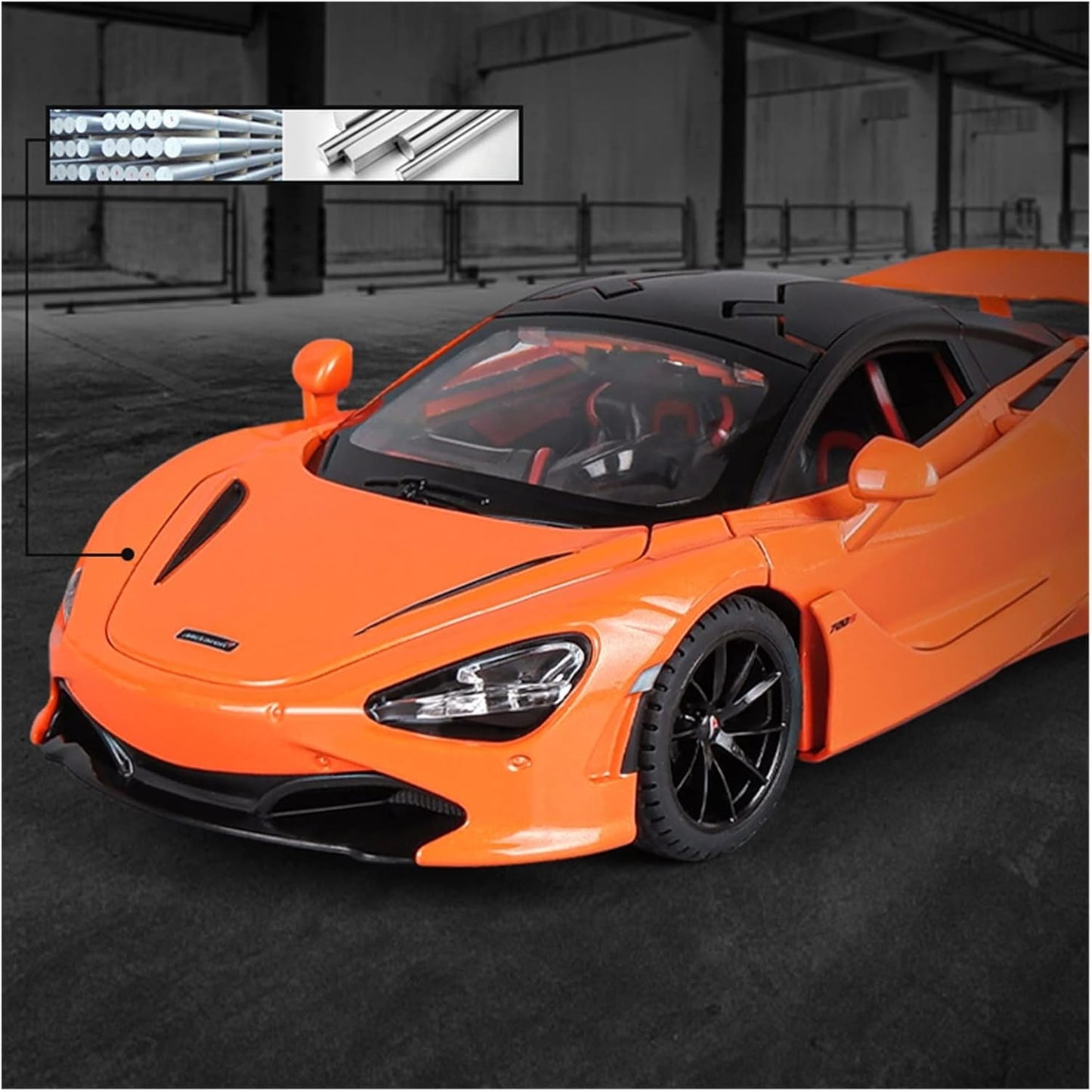Mc Laren Scale Model Diecast Metalcar - All Size