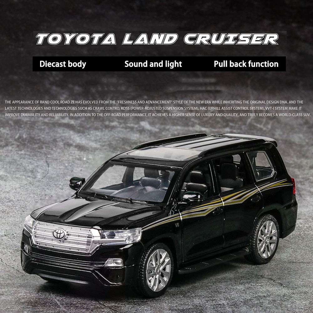 Toyota Land Cruiser Prado Scale Model Diecast Metalcar - All Size