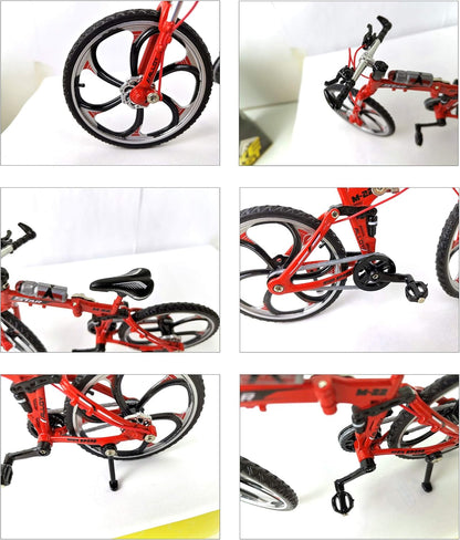 MINI BIKE ORNAMENT TOY BICYCLE MOUNTAIN FOR CAKE TOPPER, HOME DECOR, CRAFTS, COLLECTION, BIRTHDAY GIFT FOR BOYS GIRLS BIKE FANCIERS   [SIZE:-17.5CM*11CM*7.5CM]