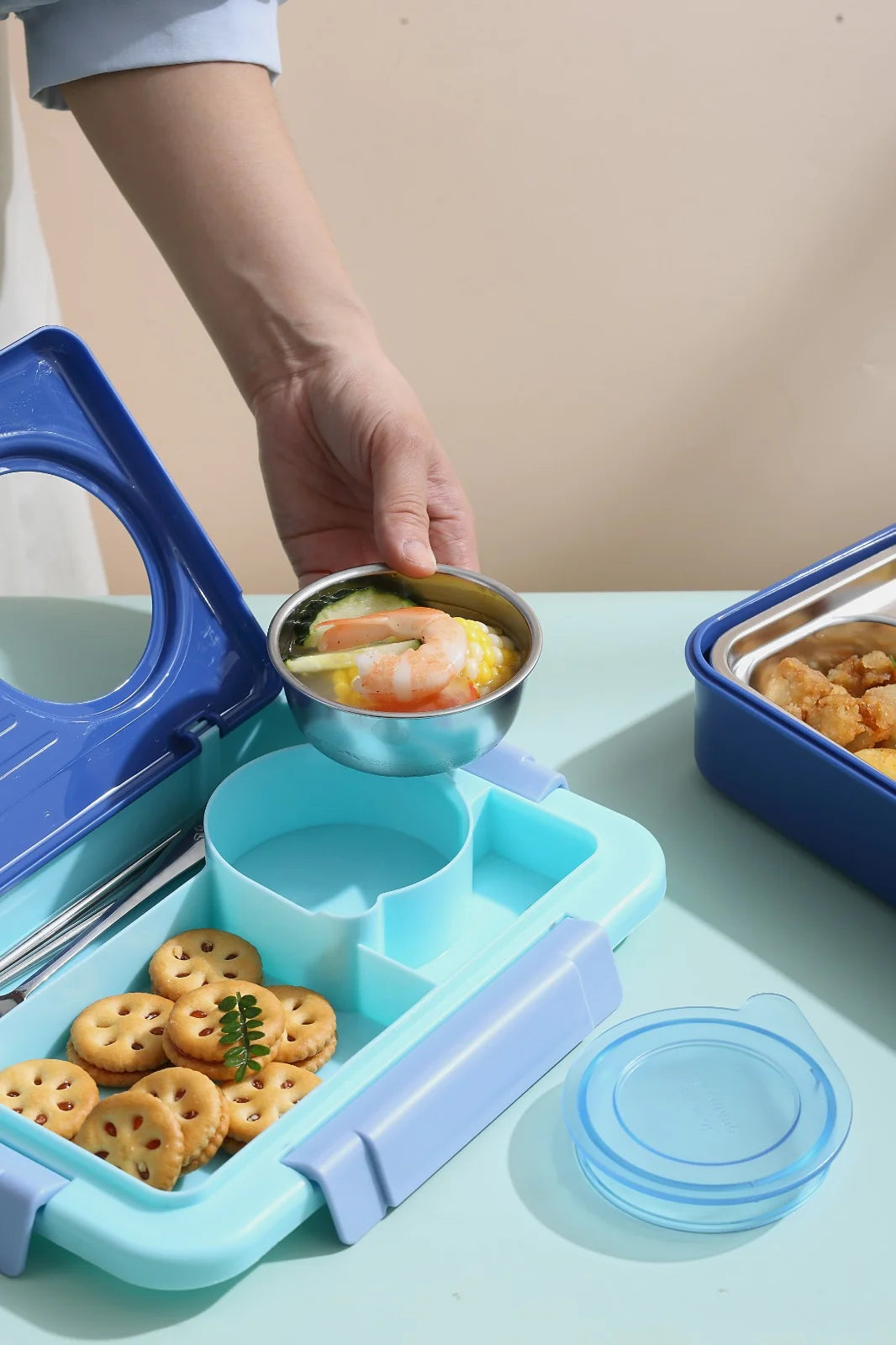 8 Compartments Silly Willy Lunchbox (For Teenagers/Adults)