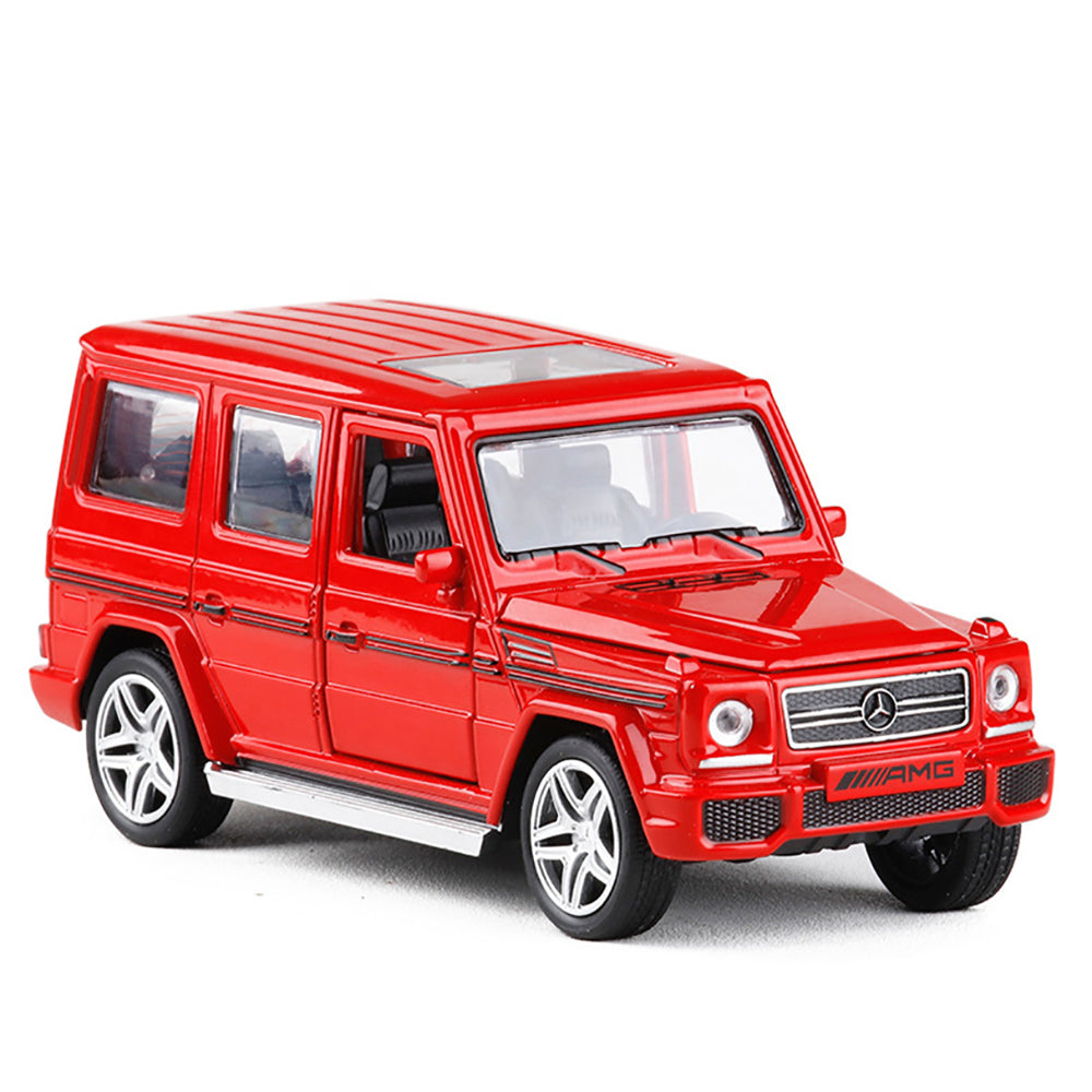 Mercedes Amg G-65  1:32 DIECAST METAL PULLBACK TOY CAR WITH OPENABLE DOORS & LIGHT, MUSIC BOYS CAR FOR KIDS BEST TOYS GIFTS TOYS FOR KIDS【 MULTICOLOR 】