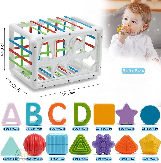 ABCD Shape Sorter Montessori Toys For Kids