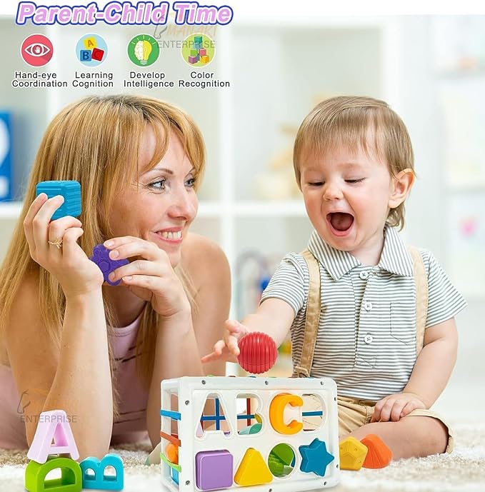 ABCD Shape Sorter Montessori Toys For Kids