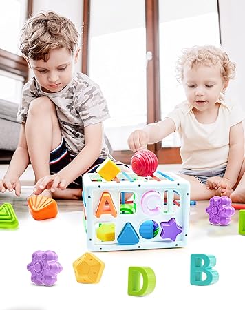 ABCD Shape Sorter Montessori Toys For Kids