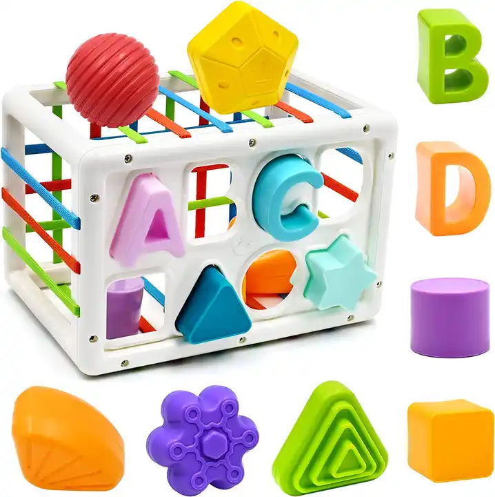 ABCD Shape Sorter Montessori Toys For Kids