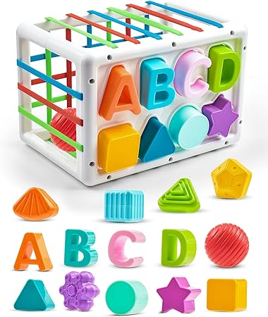 ABCD Shape Sorter Montessori Toys For Kids