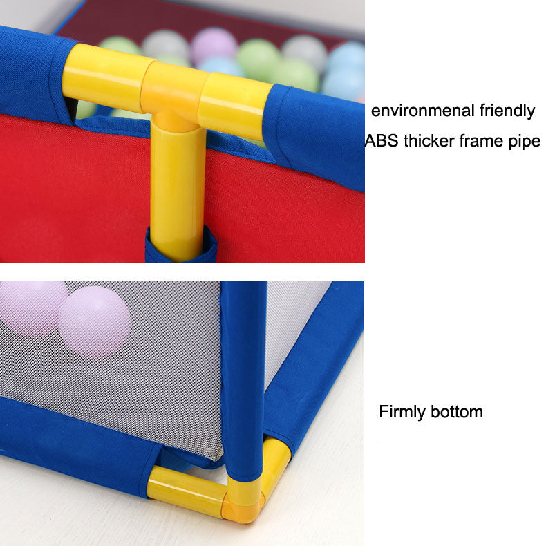 Premium Jumbo Size Ball Pool For Kids Indoor And Outdoor, Multicolor(Balls Not Included) (101Cm X 101Cm X 64Cm)