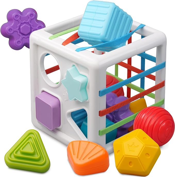 Baby Early Educational Toys Sorting Shape Games for Fine Motor Skills