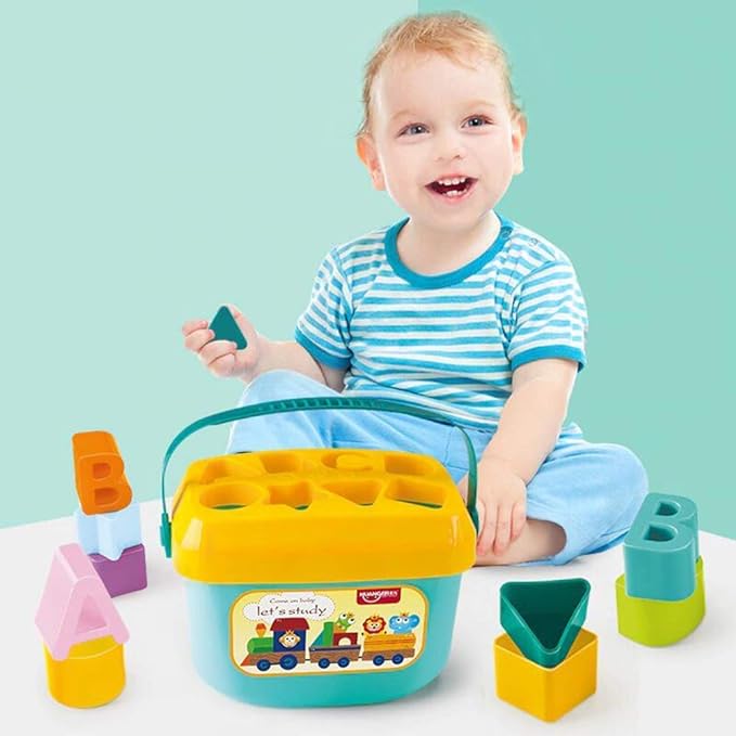 Baby's First Blocks Shape Sorting Toys For Kids