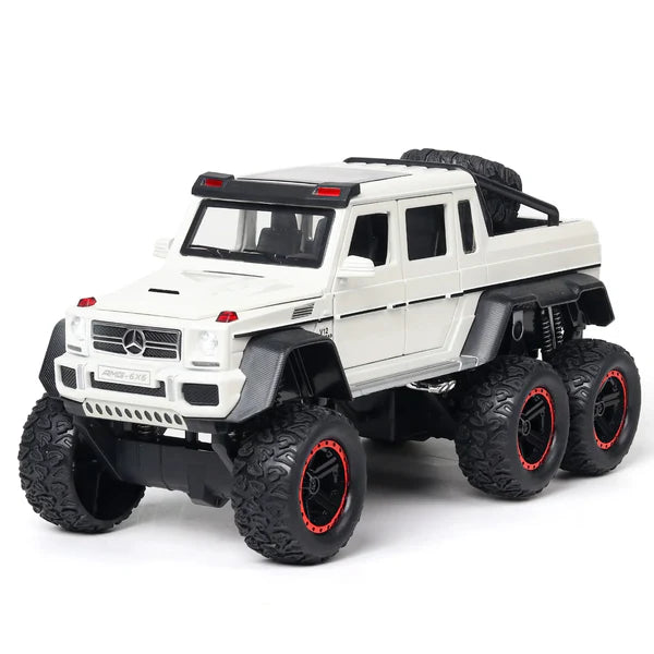 1:24 Diecast Metal Car AMG 6X6 Die Cast Big Scale Model Alloy [Size : 21Cm*11Cm*10Cm]