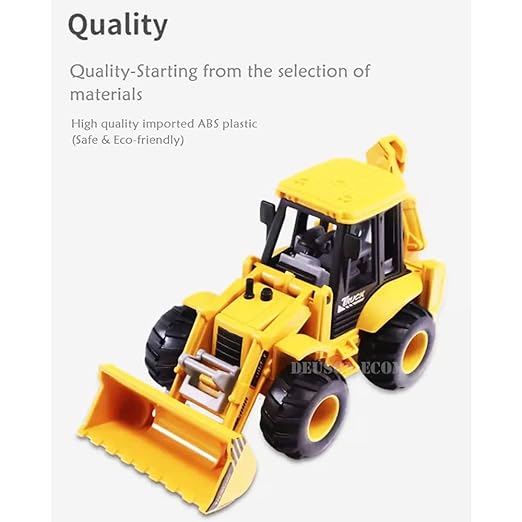 Construction Bulldozer Excavator Loader Truck Vehicles for Kids Building Vehicle Engineer