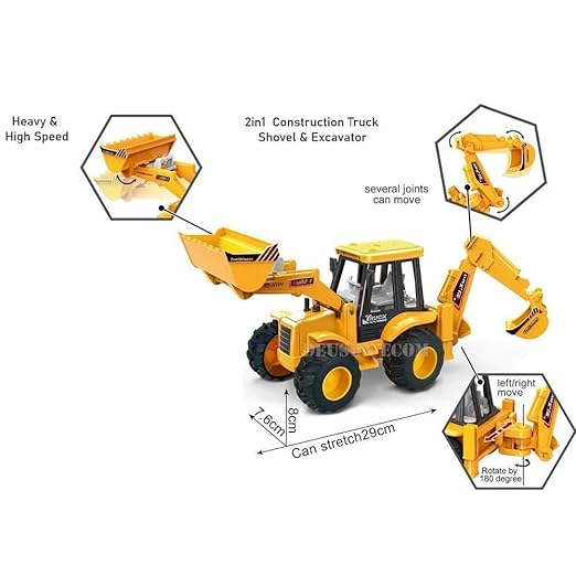 Construction Bulldozer Excavator Loader Truck Vehicles for Kids Building Vehicle Engineer