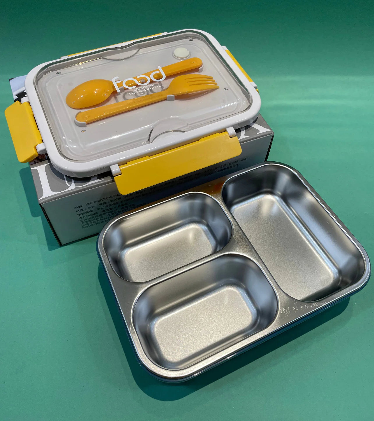 3 Partition Bento Lunchbox