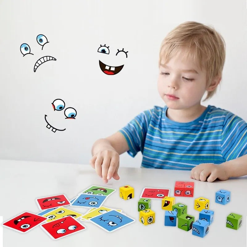 Face Changing Rubik’s Cube Toy