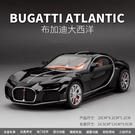 Bugatti Atlantic Concept diecast scale model collectible car - Big Size