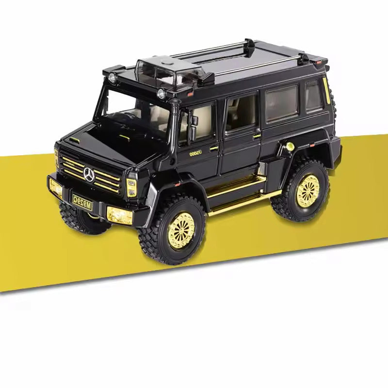 Mercedes-benz Unimog Scale Model Diecast Metalcar - All Size