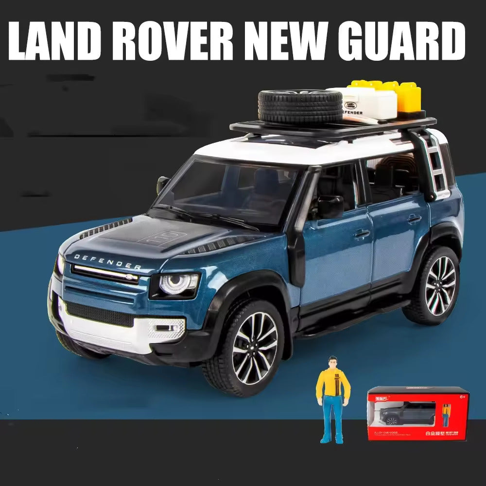 Land Rover Defender Vehicle Scale Model Diecast Metalcar - All Size