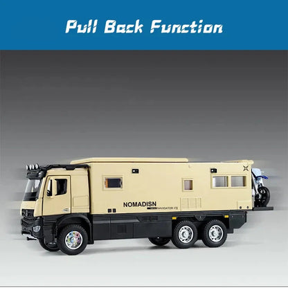 Mercedes-benz Nomadison Rv Scale Model Diecast Metalcar - All Size