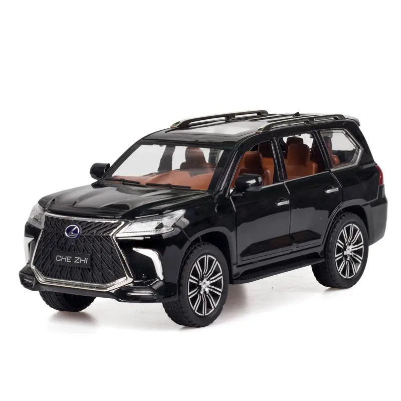 Big Size 1:24 LX570 Metal Diecast Car [Size : ‎20 Cm*8 Cm*7Cm]