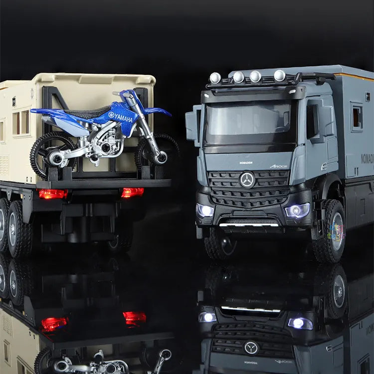 Mercedes-benz Nomadison Rv Scale Model Diecast Metalcar - All Size