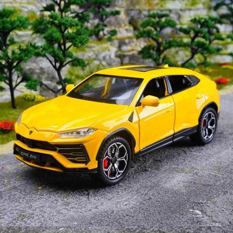 Big Size 1:24 Diecast Metal Car Model Urus Toy Car [Size : 21.5 Cm*8.7 Cm*6.2Cm]