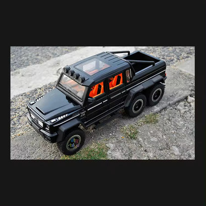 Mercedes 6x6 Scale Model Diecast Metalcar - All Size