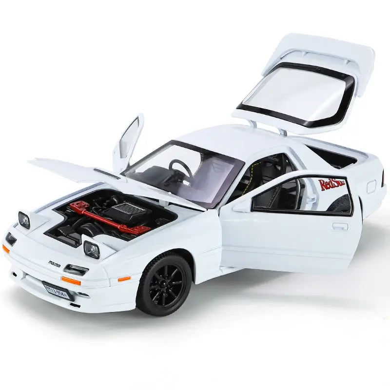 Mazda Rx7 Scale Model Diecast Metalcar - All Size