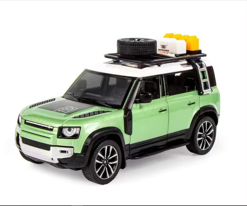 Land Rover Defender Vehicle Scale Model Diecast Metalcar - All Size