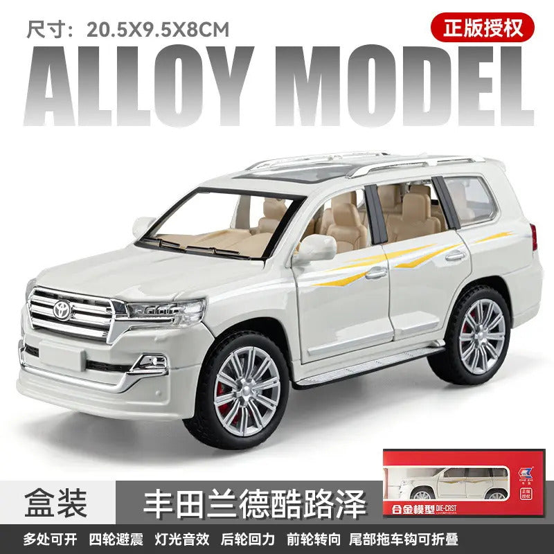 Toyota Land Cruiser Scale Model Diecast Metalcar - All Size