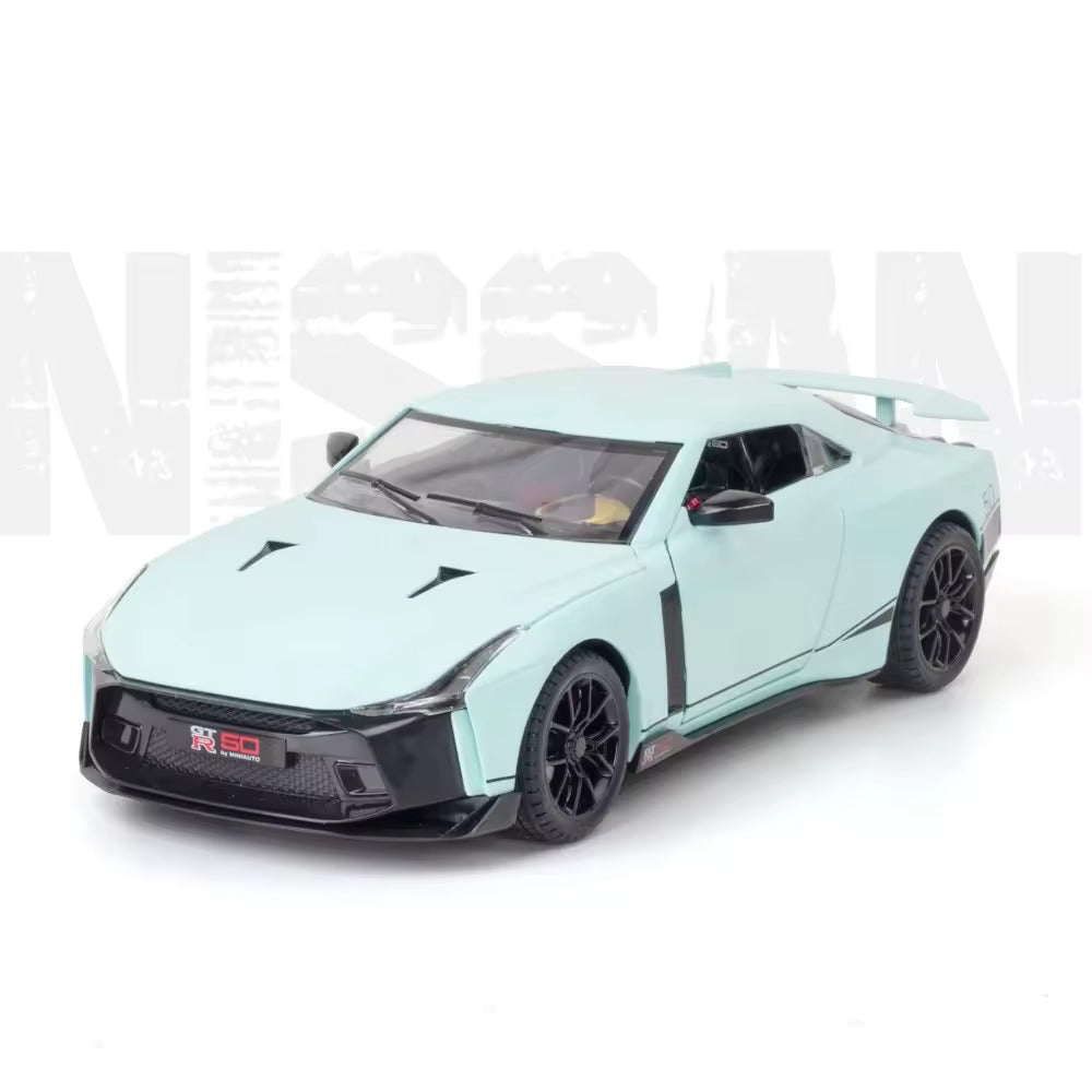 Nissan Gtr-50 Sport Scale Model Diecast Metalcar - All Size